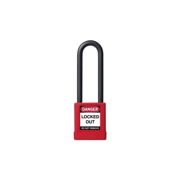 Accuform BRASS BODY PADLOCKS BODY HEIGHT 1 KDL452RD KDL452RD - main